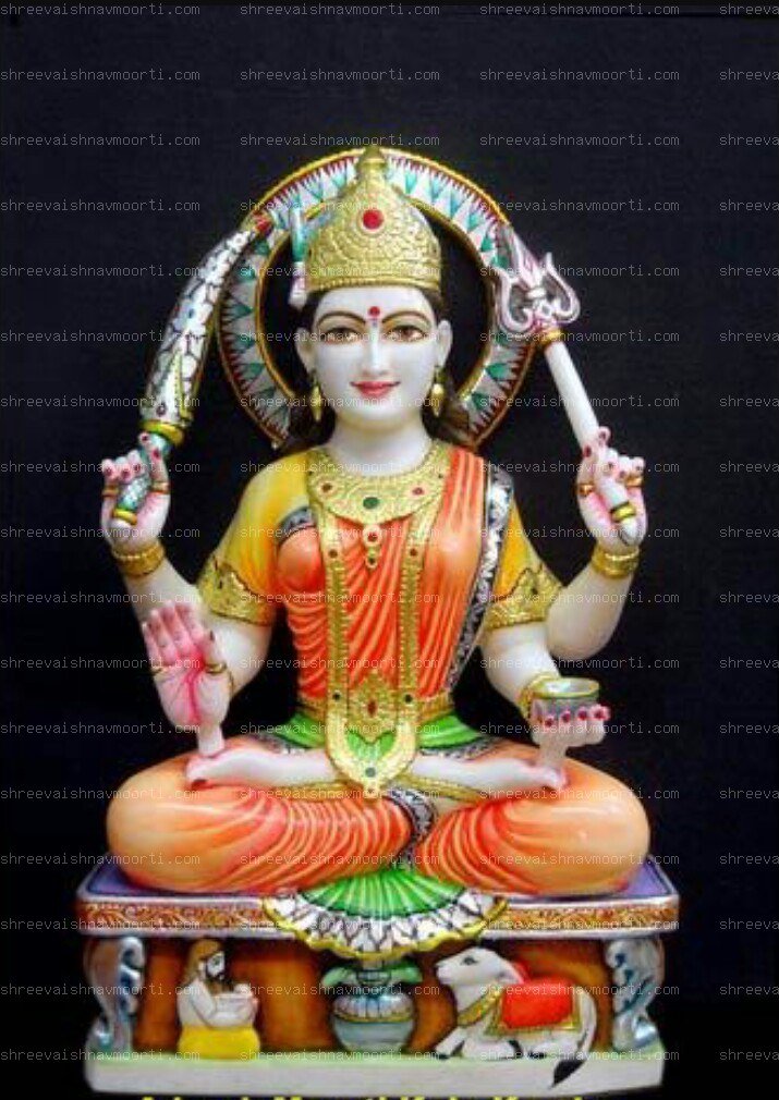 Santoshi Marble Moorti