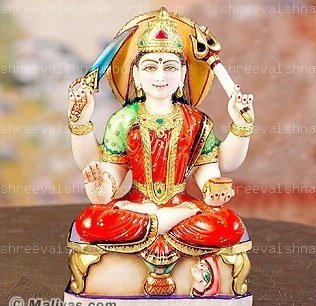 Santoshi Marble Moorti