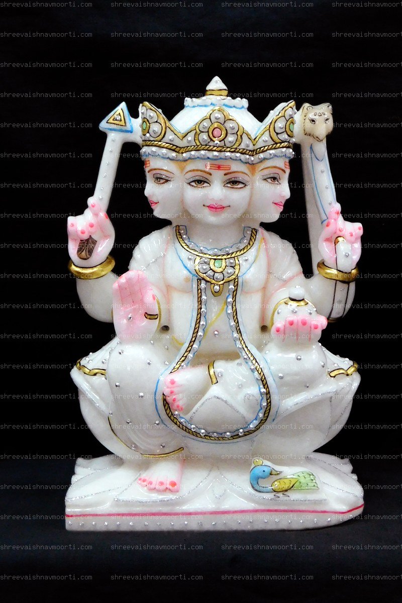 Shiv Pariwar Marble Moorti