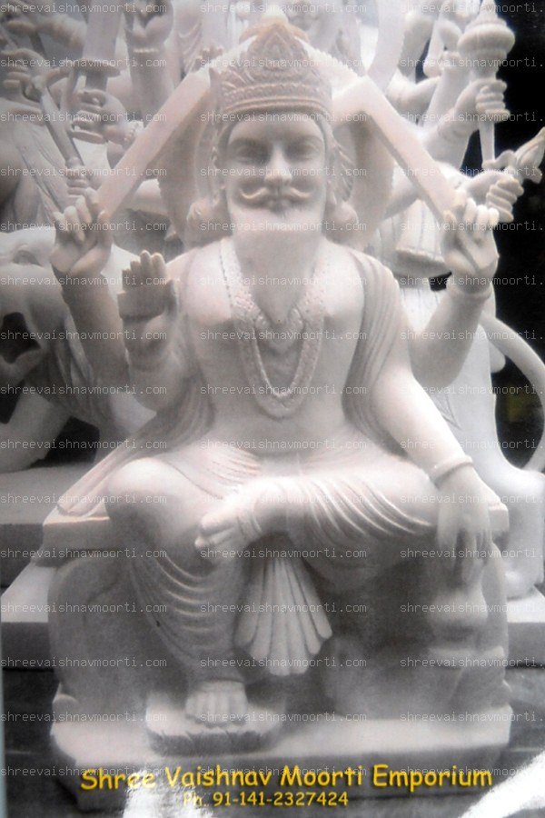 Vishvkarma Marble Moorti