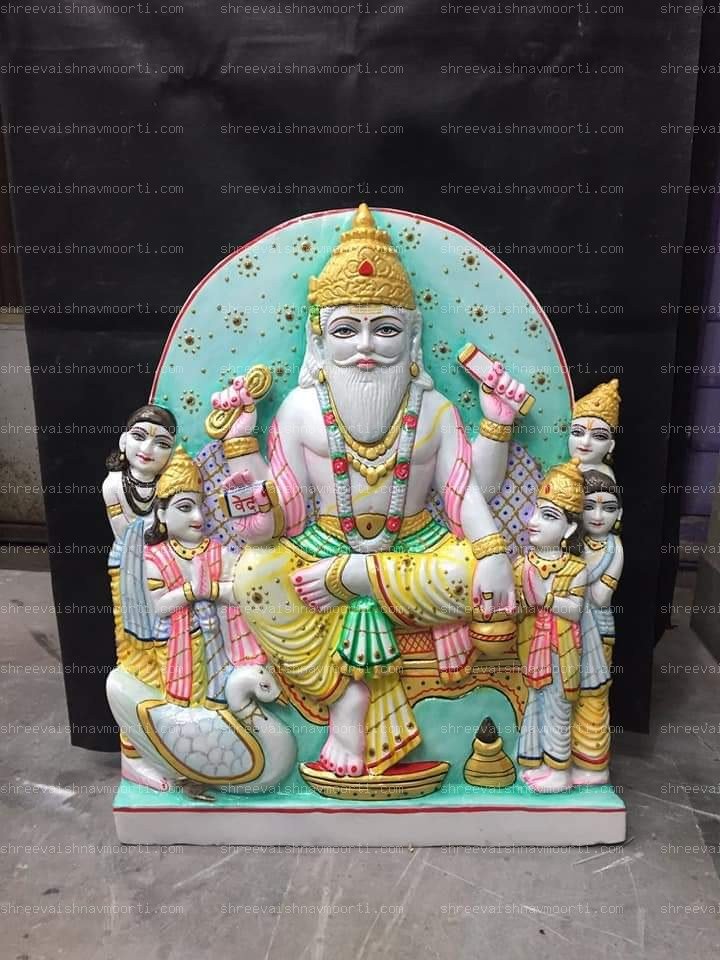 Vishvkarma Marble Moorti