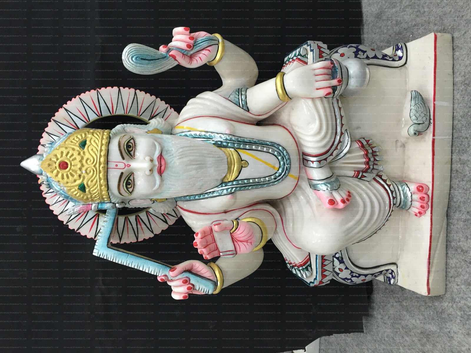 Vishvkarma Marble Moorti