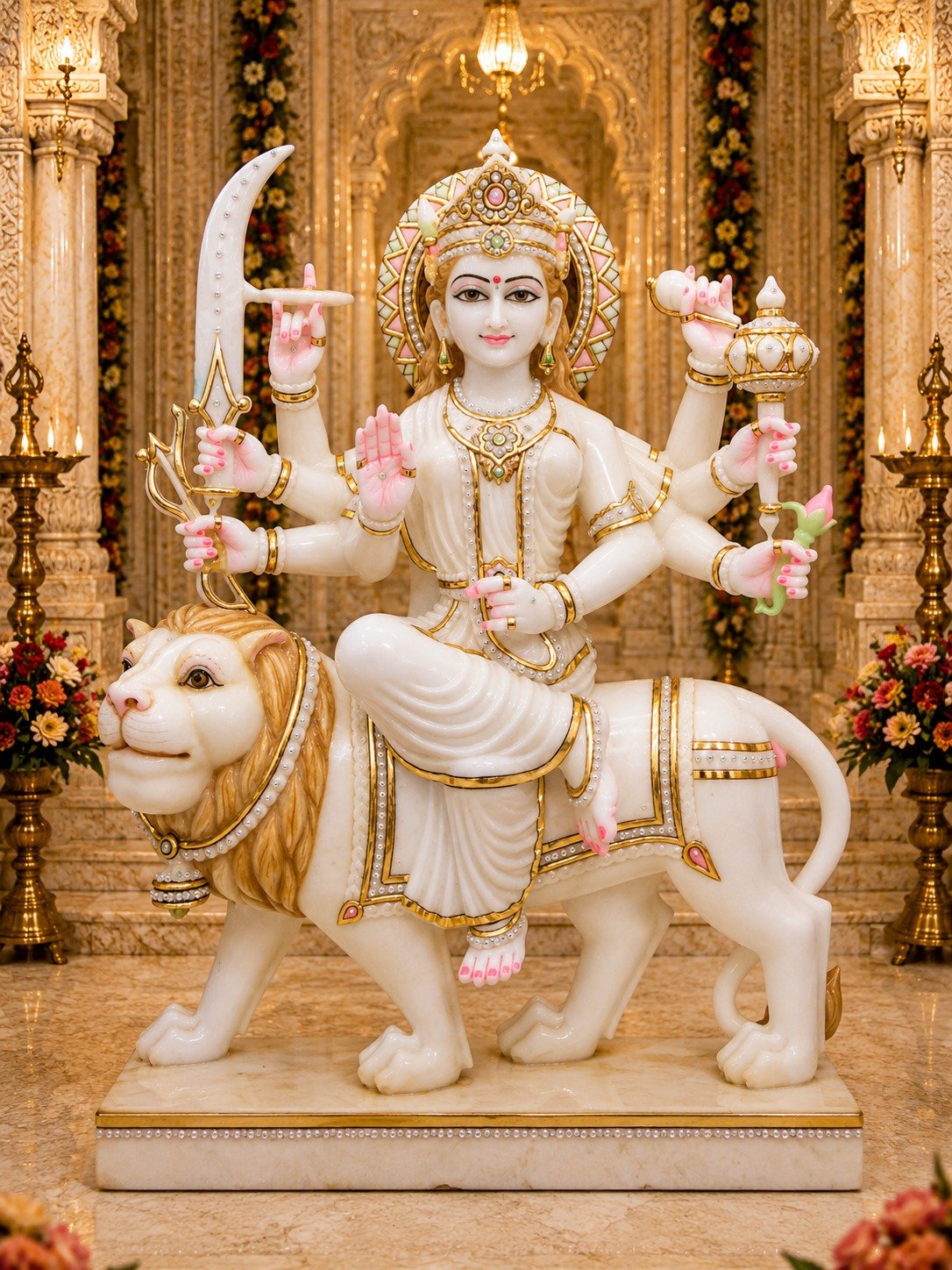 Durga Maa Marble
