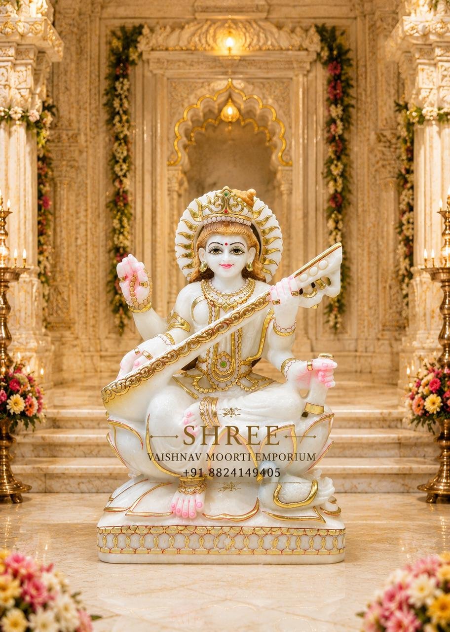 Saraswati Maa Marble